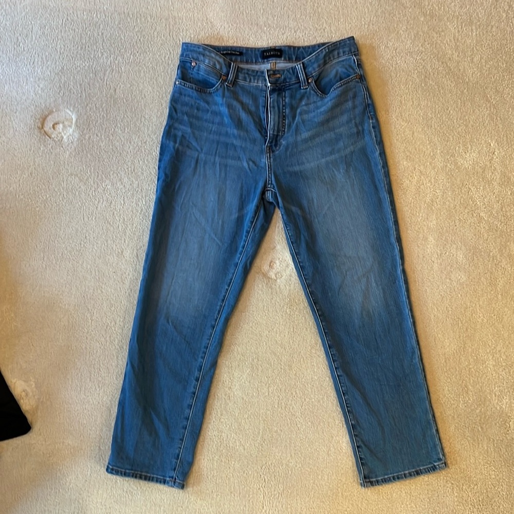Talbots Straight Leg Crop Jeans Size 6